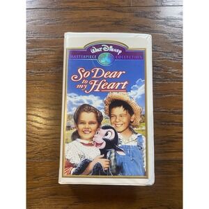 So Dear to My Heart (VHS) Walt Disney Masterpiece Collection In‎ Clamshell Case